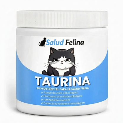 Protege el corazón, la visión y el bienestar de tu gato todos los días con Taurina de SaludFelina™
