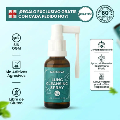 Spray limpiador pulmonar Naturva