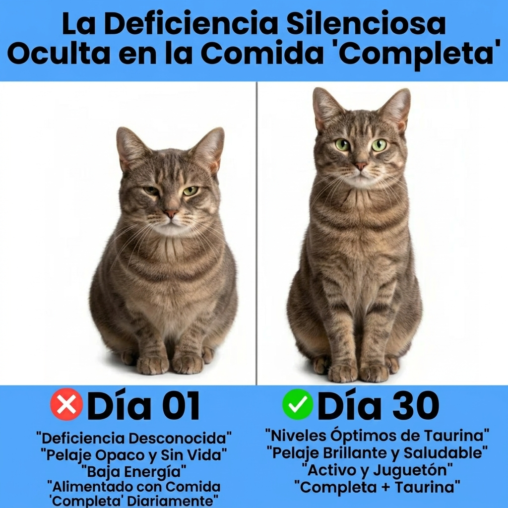 Protege el corazón, la visión y el bienestar de tu gato todos los días con Taurina de SaludFelina™