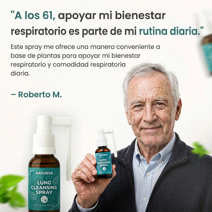 Spray limpiador pulmonar Naturva