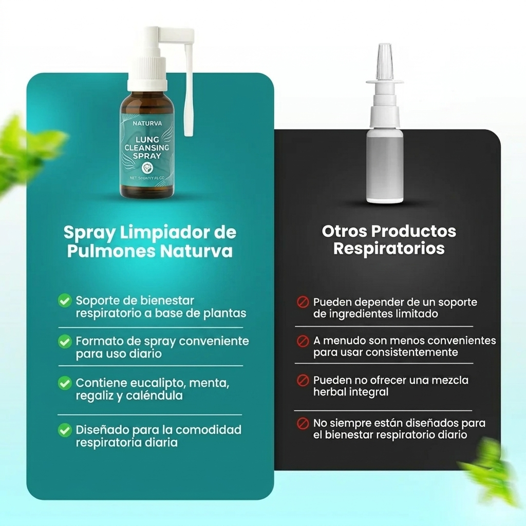 Spray limpiador pulmonar Naturva